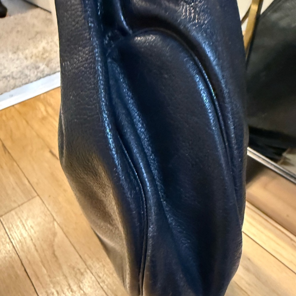 Dior Classic Blue Leather Shoulder Bag - Picture 8 of 13